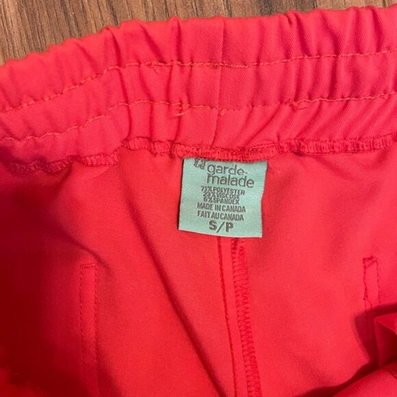 Garde Malade Scrubs Gabrielle top XS Rosie joggers S in "Flamingo" - Picture 6 of 7